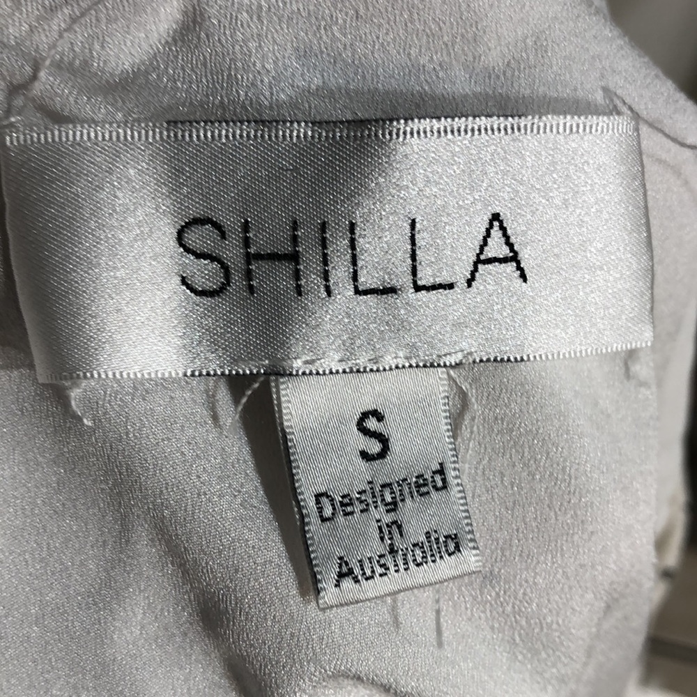 SHILLA White Ruffle Halter Drawstring Dress - Picture 7 of 9